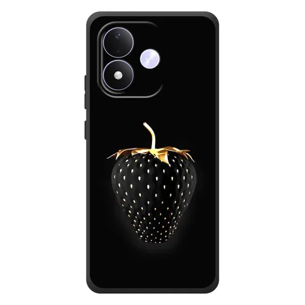 Чехол с рисунком «Чёрная клубника» для Xiaomi Redmi Note 17 Чехол с рисунком «Чёрная клубника» для Xiaomi Redmi Note 17