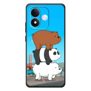 Чехлы с Пандами на Xiaomi Redmi Note 17 (Друзья)