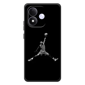 Силіконовый Чохол Nike Air Jordan на Сяомі Редмі Ноте 17 (Джордан)