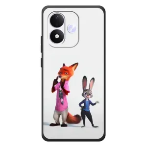 Силиконовый чехол с принтом Зоотрополіс для Xiaomi Redmi Note 17 (Джуди и Ник)