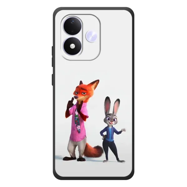 Чехол с рисунком «Джуди и Ник» для Xiaomi Redmi Note 17 Чехол с рисунком «Джуди и Ник» для Xiaomi Redmi Note 17
