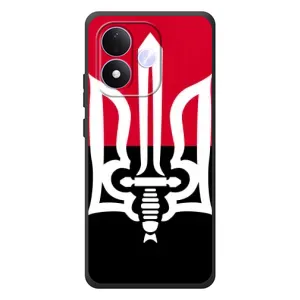Чехлы УПА (Красно-Чёрный) на Xiaomi Redmi Note 17 (Герб Украины)