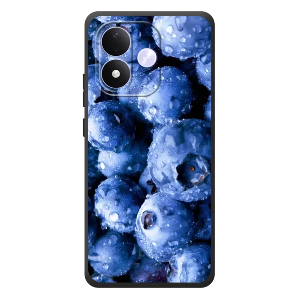 Чехол с рисунком «Голубика» для Xiaomi Redmi Note 17 Чехол с рисунком «Голубика» для Xiaomi Redmi Note 17