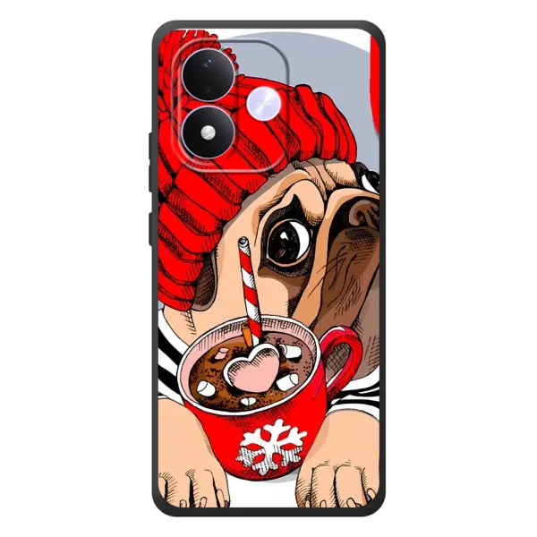 Чехол с рисунком «Грустная собака» для Xiaomi Redmi Note 17 Чехол с рисунком «Грустная собака» для Xiaomi Redmi Note 17