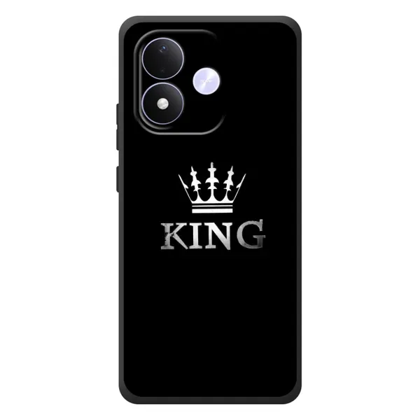 Чехол с рисунком «KING» для Xiaomi Redmi Note 17 Чехол с рисунком «KING» для Xiaomi Redmi Note 17