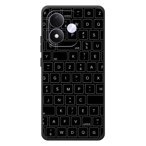 Чехол с рисунком «Клавиатура» для Xiaomi Redmi Note 17 Чехол с рисунком «Клавиатура» для Xiaomi Redmi Note 17
