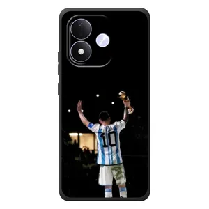 Чехлы Лео Месси Аргентина для Xiaomi Redmi Note 17 (Лео Чемпион)