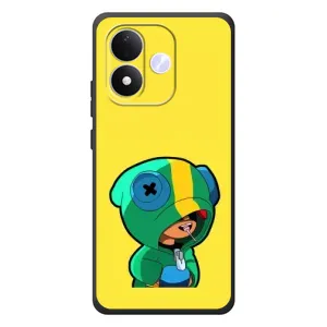 Чохол Бравл Старс для Xiaomi Redmi Note 17 (Леон (LEON))