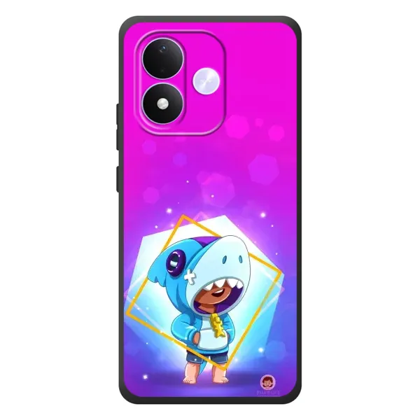 Чехол с рисунком «Леон в костюме Акулы» для Xiaomi Redmi Note 17