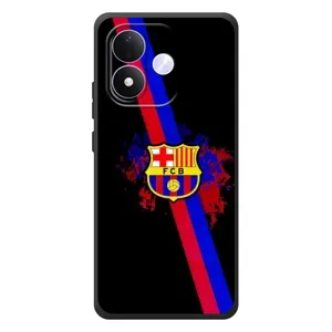 Чохол для Xiaomi Redmi Note 17 (Барселона) (Лого Барси)