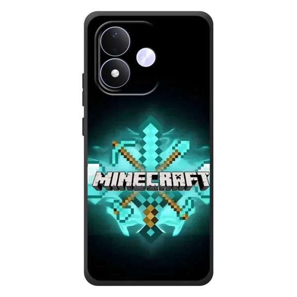 Чехол с рисунком «MineCraft 2» для Xiaomi Redmi Note 17