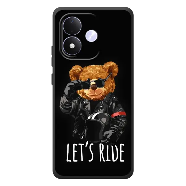 Чехол с рисунком «Модный Мишка» для Xiaomi Redmi Note 17