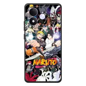 Купить Чехлы на телефон с принтом Anime для Xiaomi Redmi Note 17 (Наруто постер)