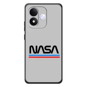 Силиконовый бампер с принтом "Наса" на Xiaomi Redmi Note 17 (Наса)