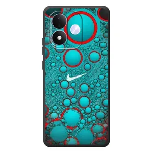 Силіконовый Чохол на Xiaomi Redmi Note 17 з картинкою НАЙК (Найк зелений)