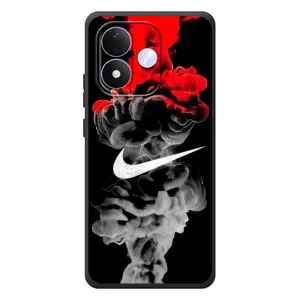 Силіконовый Чохол на Xiaomi Redmi Note 17 з картинкою НАЙК (Nike дим)