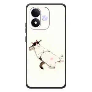 Чехол на тематику: Коты для Xiaomi Redmi Note 17 (Отдых)