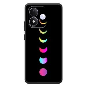 Чехол (ТПУ) с планетами на Xiaomi Redmi Note 17 (Полнолуние)