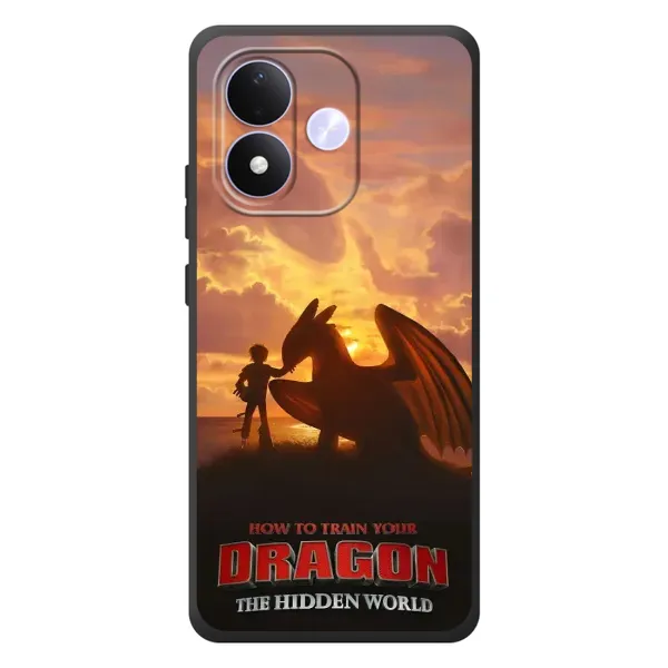 Чохол з малюнком «Постер Беззубика» для Xiaomi Redmi Note 17 Чохол з малюнком «Постер Беззубика» для Xiaomi Redmi Note 17