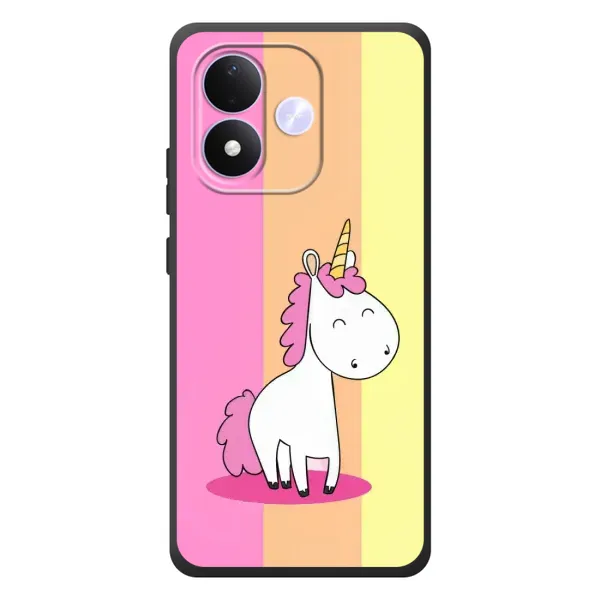 Чехол с рисунком «Радужный Единорог» для Xiaomi Redmi Note 17 Чехол с рисунком «Радужный Единорог» для Xiaomi Redmi Note 17