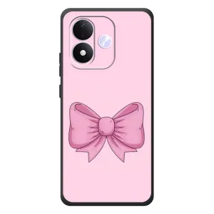 Чохол банти для Xiaomi Redmi Note 17 (Рожевий бантик)