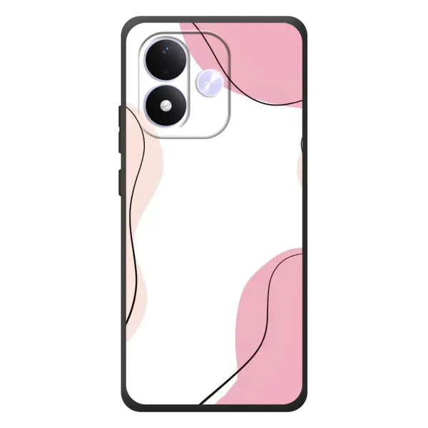 Чехол с рисунком «Розовый фон» для Xiaomi Redmi Note 17 Чехол с рисунком «Розовый фон» для Xiaomi Redmi Note 17
