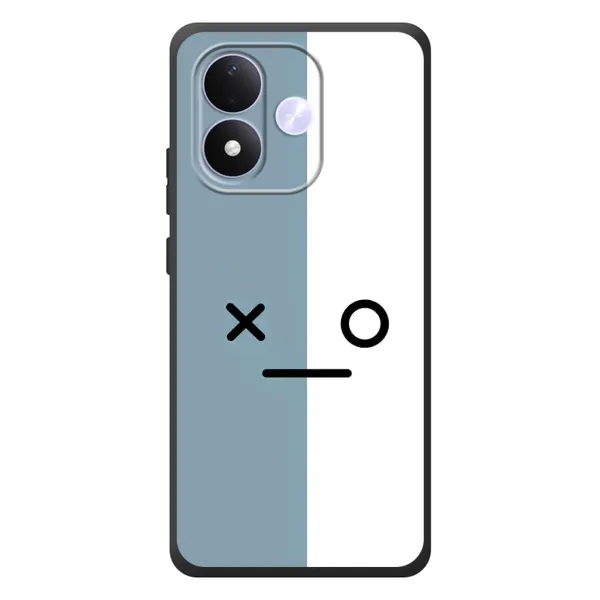 Чехол с рисунком «Серо-белый» для Xiaomi Redmi Note 17 Чехол с рисунком «Серо-белый» для Xiaomi Redmi Note 17