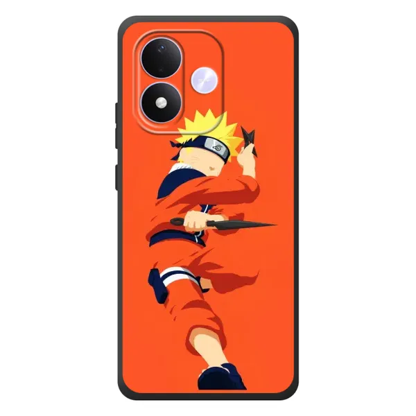 Чехол с рисунком «Силуэт Наруто» для Xiaomi Redmi Note 17