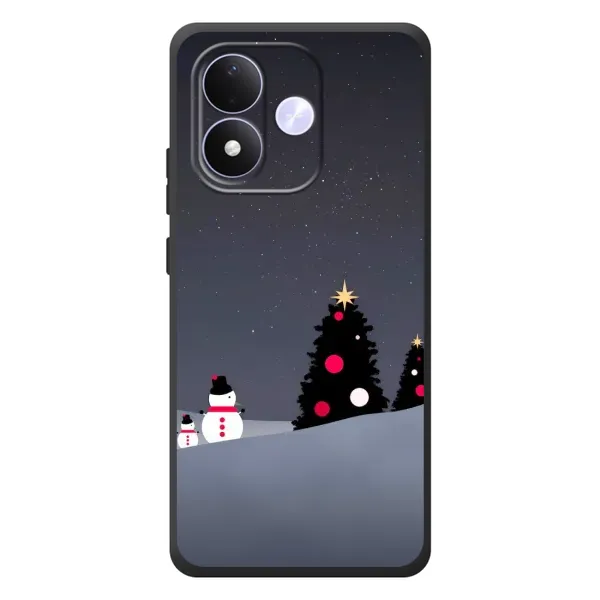 Чохол з малюнком «Сніговички» для Xiaomi Redmi Note 17 Чохол з малюнком «Сніговички» для Xiaomi Redmi Note 17