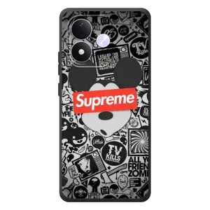 Чехол с рисунком «Supreme Маус» для Xiaomi Redmi Note 17
