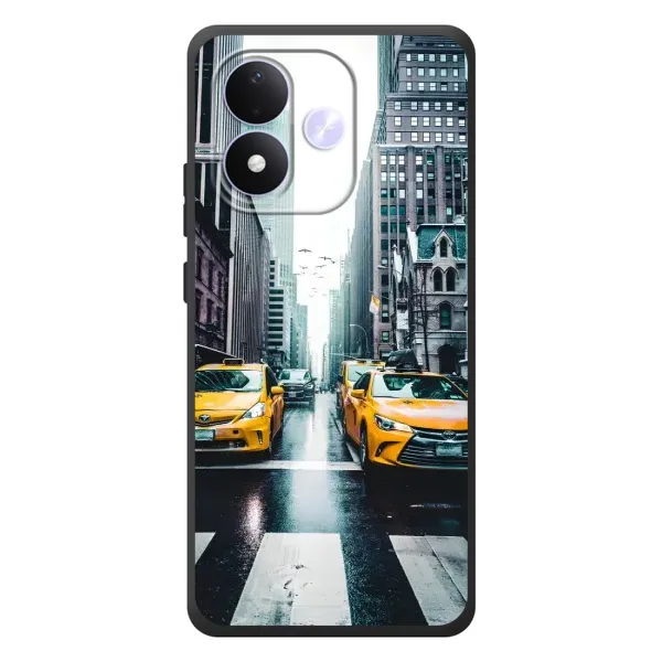 Чехол с рисунком «Такси» для Xiaomi Redmi Note 17