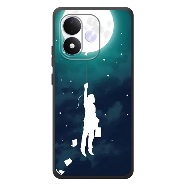 Чехол с рисунком «To The moon» для Xiaomi Redmi Note 17
