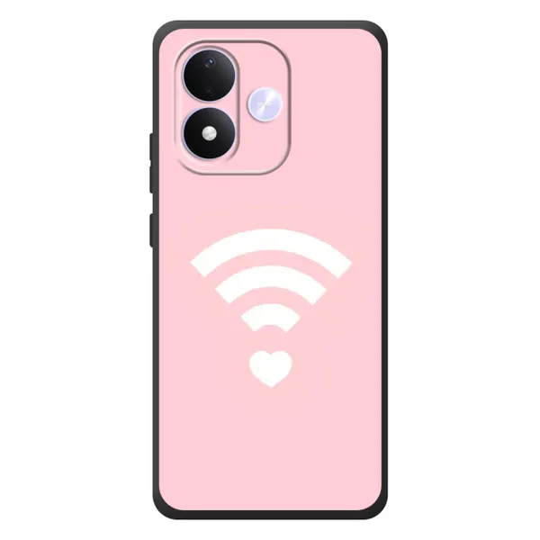 Чехол с рисунком «WiFi Love» для Xiaomi Redmi Note 17 Чехол с рисунком «WiFi Love» для Xiaomi Redmi Note 17