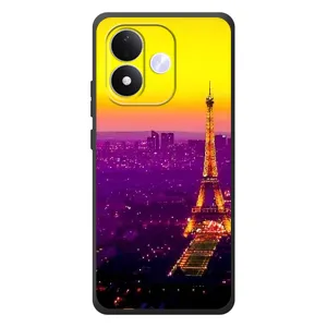 Чохол Ейфелева Вежа на Xiaomi Redmi Note 17 (Яскрава башня)