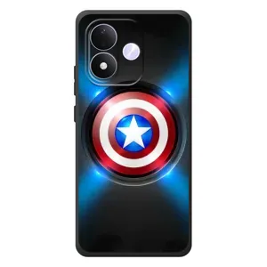 Чехол с Щитом Капитана Америки на Xiaomi Redmi Note 17 (Яркий Щит Капитана)