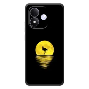 Летний Чехол на Xiaomi Redmi Note 17 (Желтый Закат)