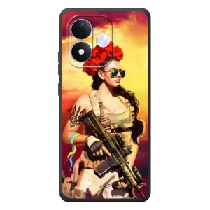ЗСУ Чехлы (TPU) для Xiaomi Redmi Note 17 (Женщина солдат)