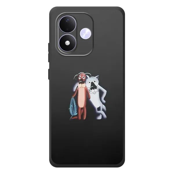 Чехол с рисунком «Шо, опять» для Xiaomi Redmi Note 17
