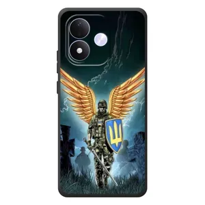 Патриотический Чехол для Xiaomi Redmi Note 17 (ЗСУ з крильями)