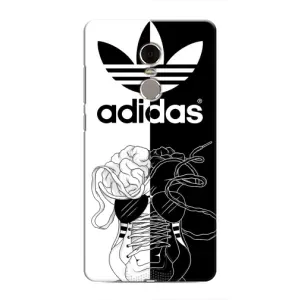 Чехол в стиле "Адидас" для Редми Нот 4 (Adidas шнурки)