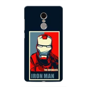 Чехол Супергерой Железный человек на Xiaomi Redmi Note 4 (Art Iron man)