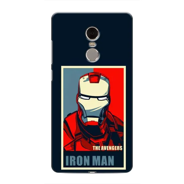 Чехол с рисунком «Art Iron man» для Xiaomi Redmi Note 4 Чехол с рисунком «Art Iron man» для Xiaomi Redmi Note 4