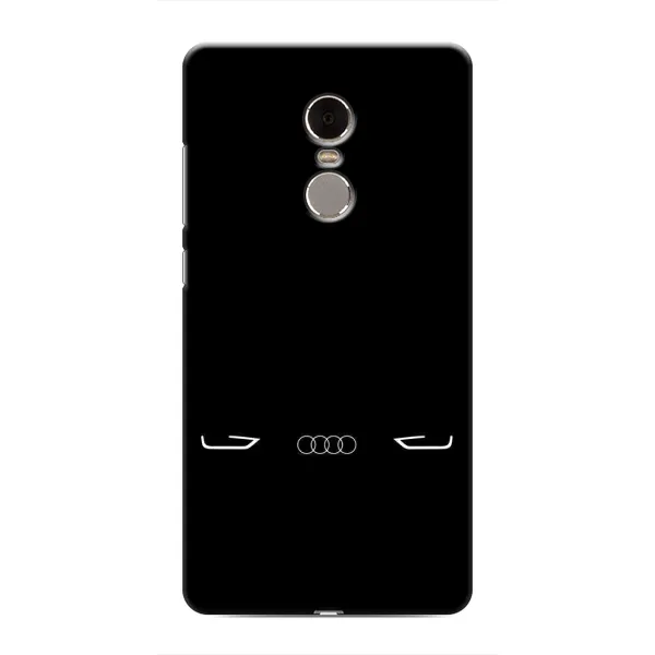 Чехол с рисунком «Силует Audi» для Xiaomi Redmi Note 4 Чехол с рисунком «Силует Audi» для Xiaomi Redmi Note 4