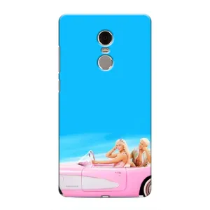 Силиконовый Чехол Барби Фильм на Xiaomi Redmi Note 4 (Барби и Кен)