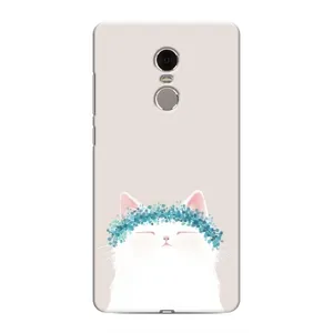Чохол на тематику: Коти для Xiaomi Redmi Note 4 (Білий котик)