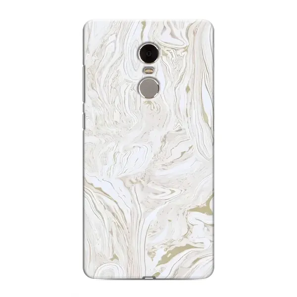 Чехол с рисунком «белый мрамор» для Xiaomi Redmi Note 4