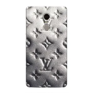 Текстурный Чехол Louis Vuitton для Редми Нот 4 (Бежевый ЛВ)