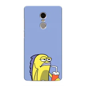Бампер с принтом Мемы для Xiaomi Redmi Note 4 (Безразличие)