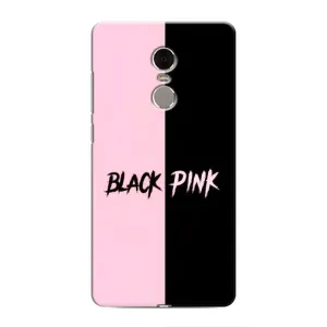 Чехлы с картинкой для Xiaomi Redmi Note 4 (BLACK PINK)