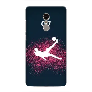 Чехол Криштиану Роналду для Xiaomi Redmi Note 4 (CR7 Удар)